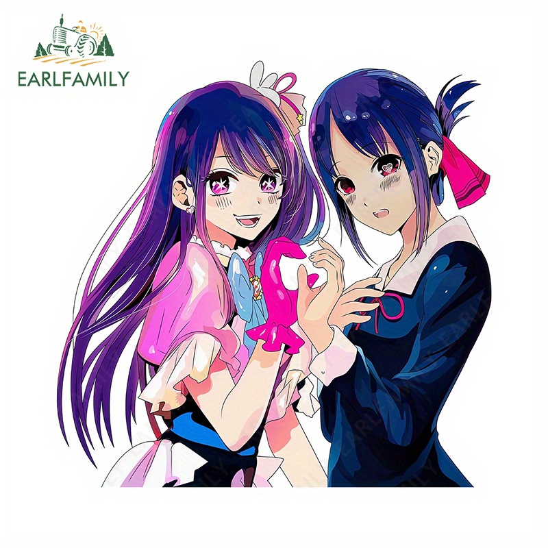 Earlfamily Gothic Fanart Car Sticker Anime Waifu Peeker - Temu