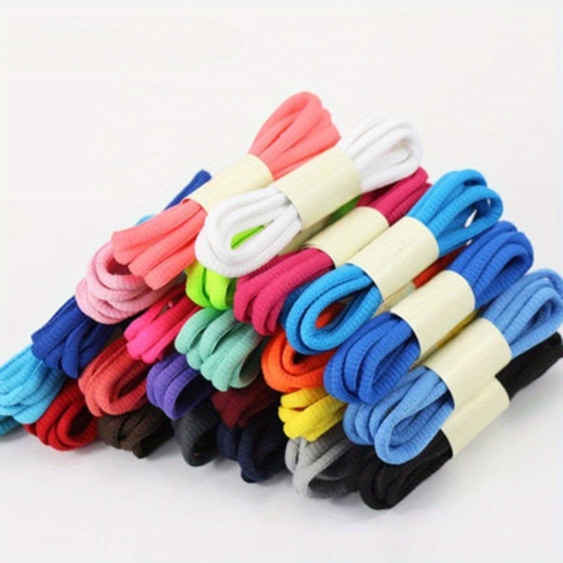 Round Durable Shoelaces Assorted Colors Sneakers Casual Temu Philippines