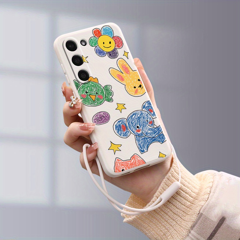 phone case lanyard print painted animals 23 - Temu Republic of Korea