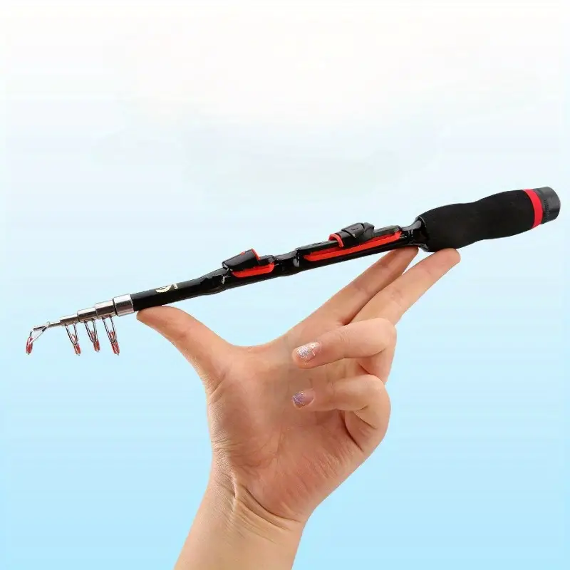 Portable Mini Fishing Rod Telescopic Fishing Rod Freshwater - Temu United  Kingdom