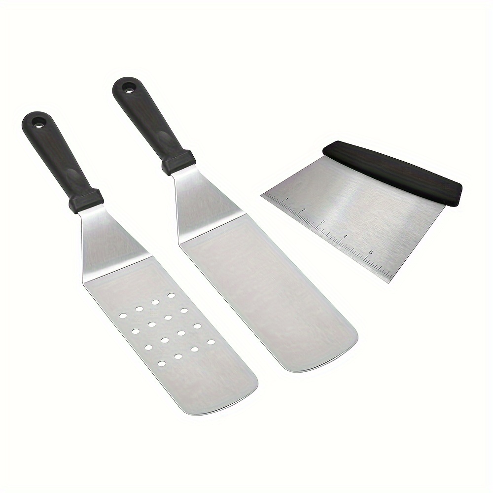 Set espatulas de cocina acero inoxidable accesorios herramientas cocina kit  New