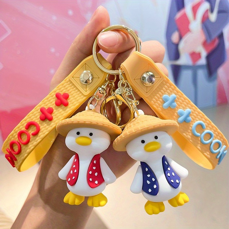 Kleine gelbe Ente Plüsch Schlüsselanhänger Anhänger Mädchen  Taschenschlüssel Ornament - Temu Austria