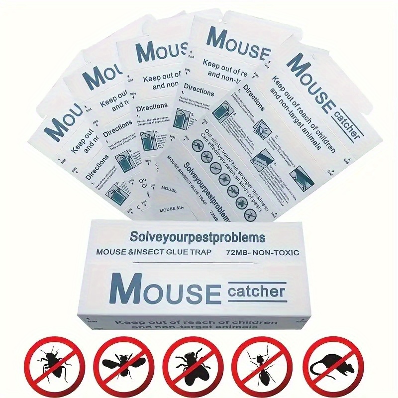 Rat Snake Glue Traps Safe Non toxic Bait Sticky Traps - Temu Canada