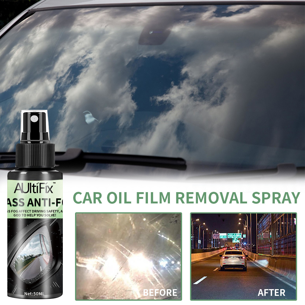  ihreesy Spray antivaho para vidrio de automóvil, limpiador de  vidrio antivaho de 2.1 onzas líquidas, agente de revestimiento impermeable,  espray a prueba de lluvia antivaho para espejos, ventanas, parabrisas :  Automotriz