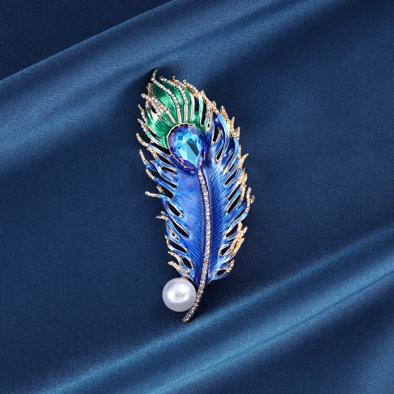 Sparkling Peacock Feather