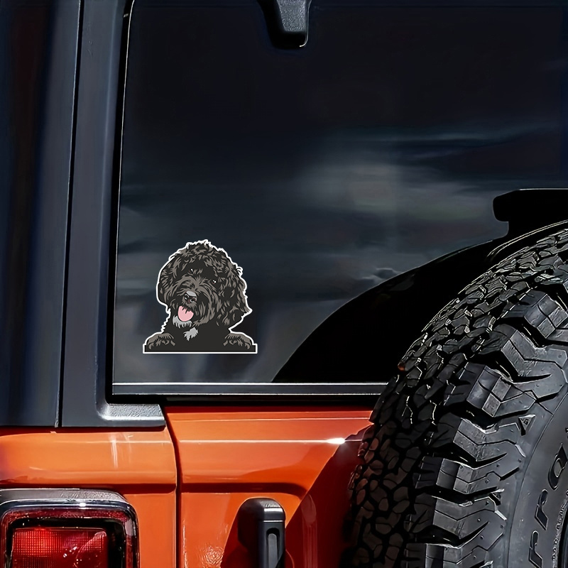 

Black Labrador Creative Vinyl Waterproof Decal Stickers For Cars, Laptops, Wall Windows, Bumper