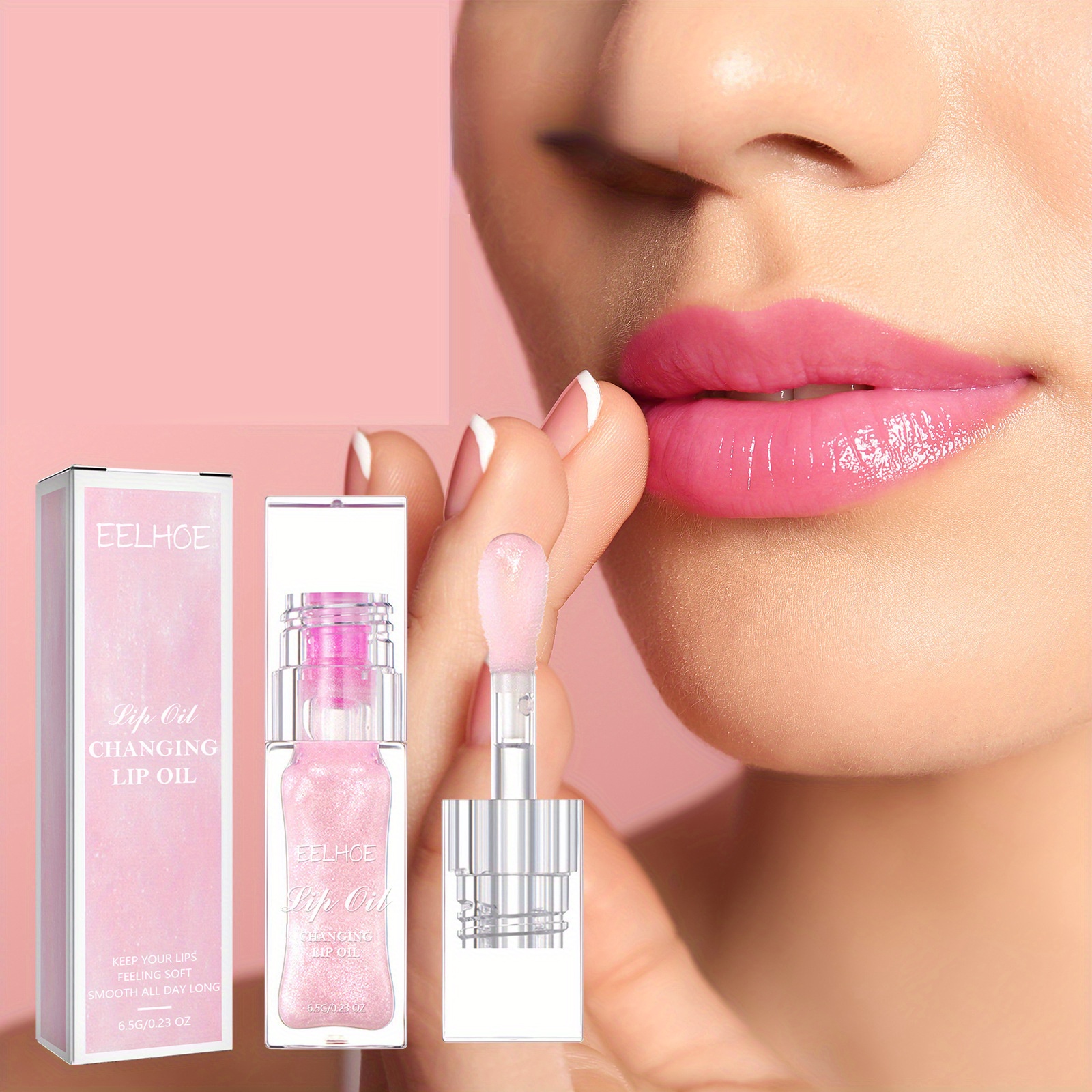 

Color Changing Lip Care Oil, Smooth Lip Fine Lines, Moisturizing And Nourishing Lip Skin, Color Changing Lip Moisturizing Care Lip Gloss