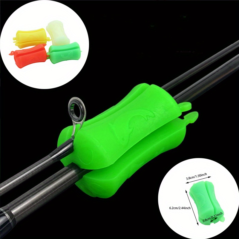 0.8cm Fishing Rod Tip Rope Pole Leash Cord Durable Fishing Rod Accessories  