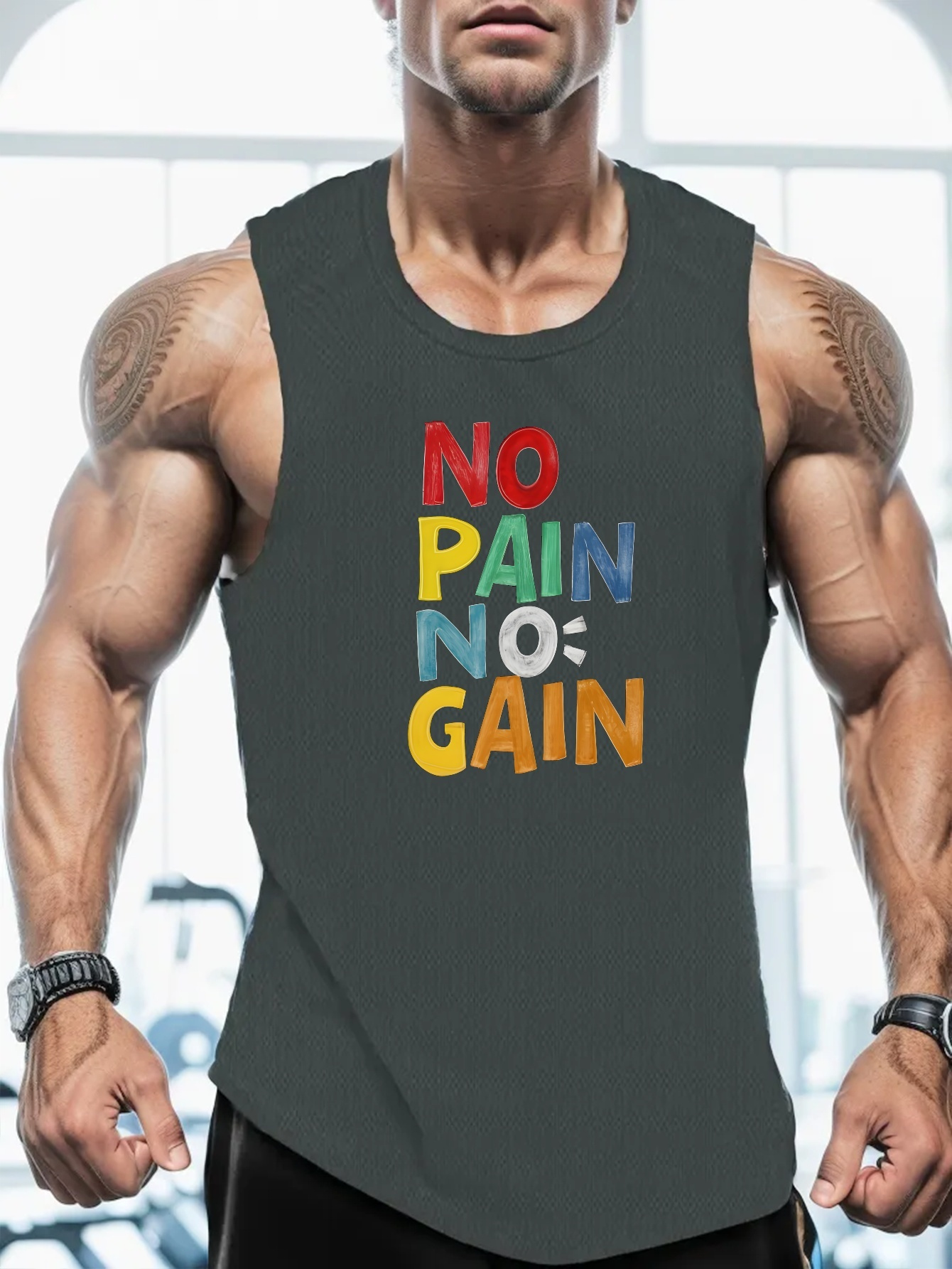 WARHORSEE Men's Mesh Workout Shirts - Breathable Quick Dry Athletic Tees