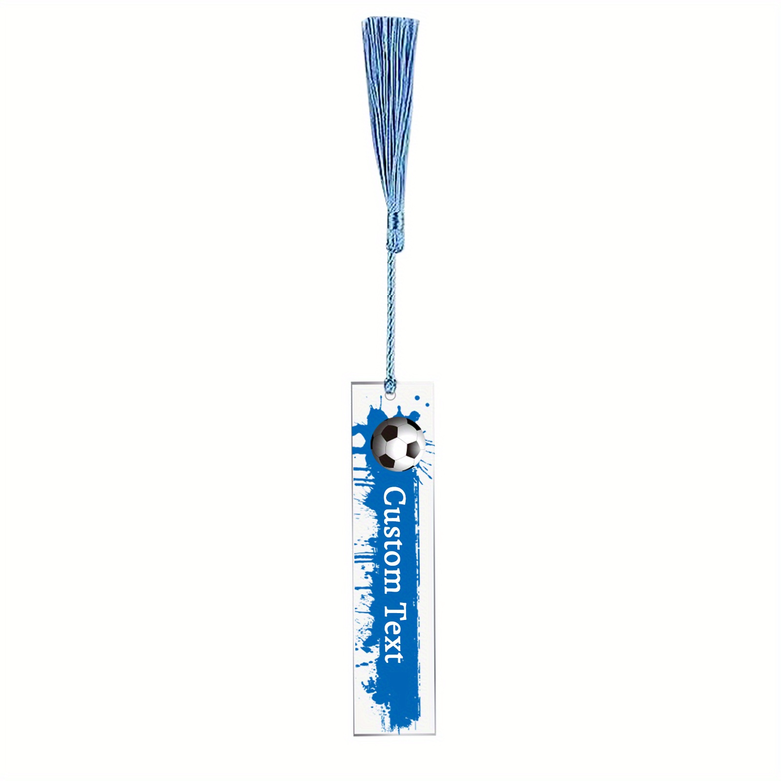 Image of Custom Acrylic Bookmark, Personalized Bookmark, Adorable Bookmark, Gift For Readers, Present For Book Enthusiasts, Bookmark With Tassel, Name Bookmark