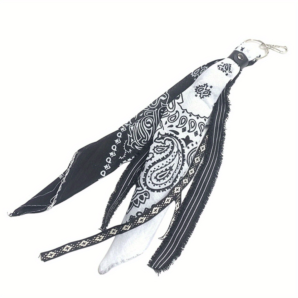 E-shop 1 Stück Retro Blume Quadratischer Schal Bandana, Hip-Hop Style Street Dance Bandana Motorrad Reit Schal