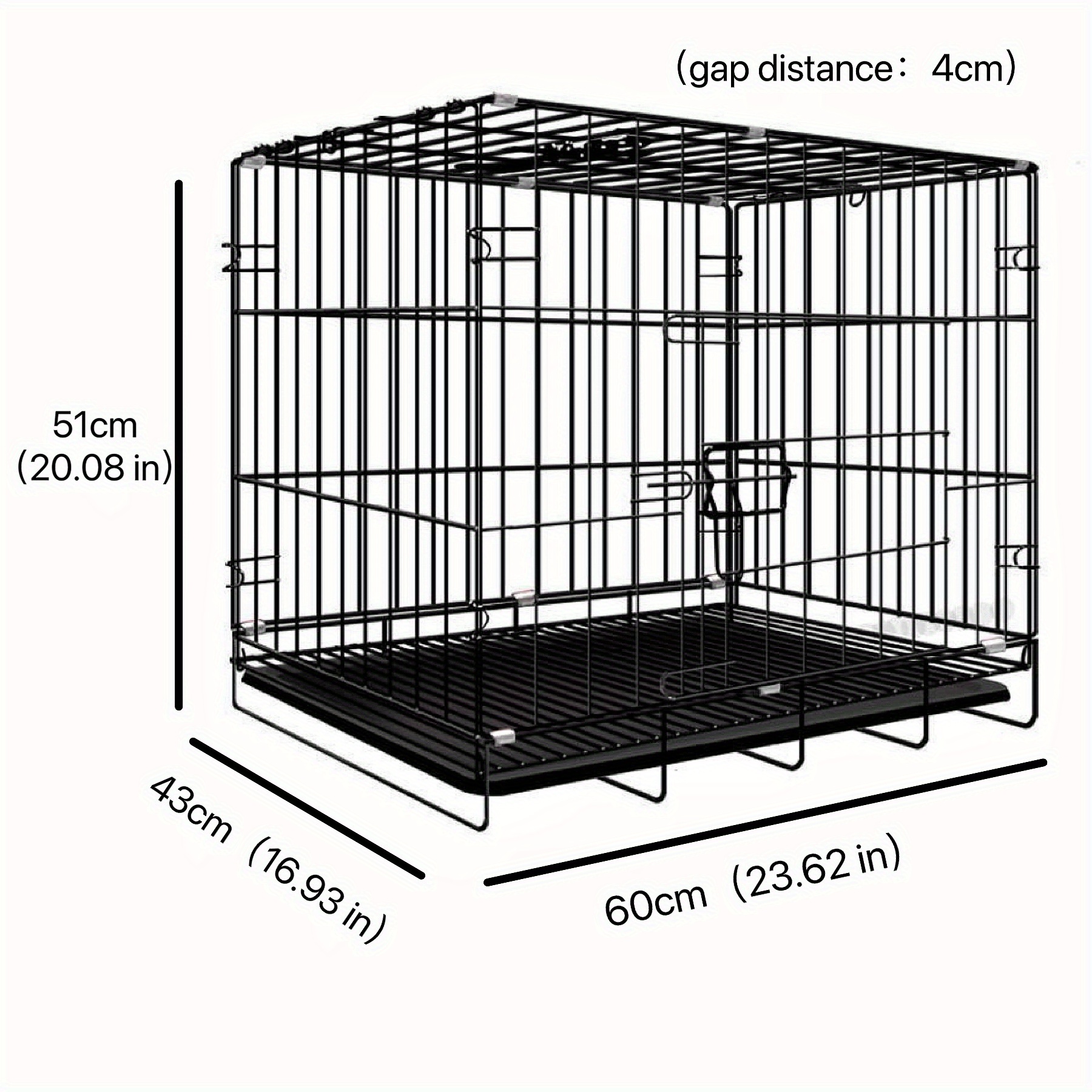 Foldable Pet Cage Guinea Hamster Cage Small Animal Cage Pet Temu