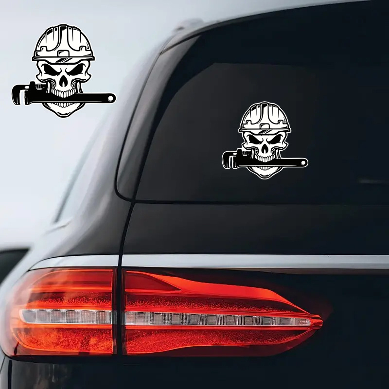 

Monkey Wrench Vinyl Decal - Bumper Sticker For Windows Cars Laptops