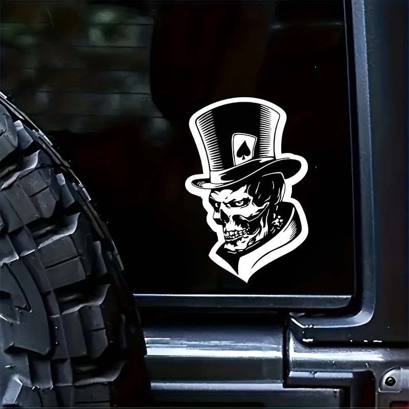 

Car Styling Sticker Skeleton Funny Cool Waterproof Stickers Vinyl Decals Motorcycle Covers Cars Accessories