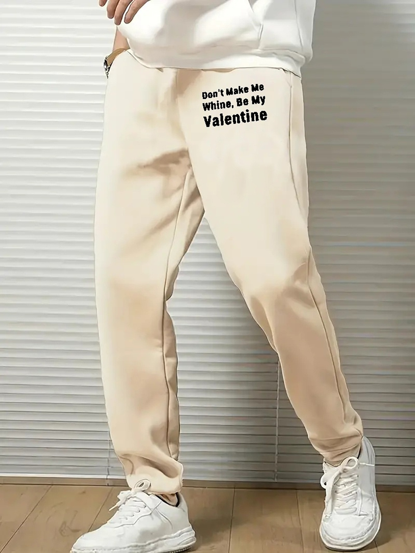 dont make whine valentine print mens joggers fashionable Temu Greece
