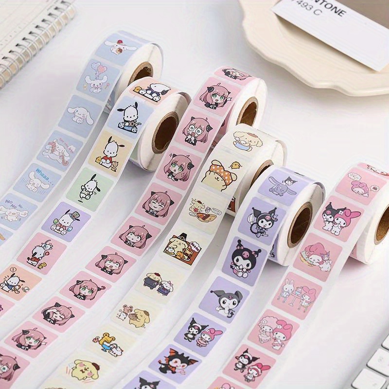 Rollo De 200 Stickers Pegatinas Cinnamoroll By Hello Kitty