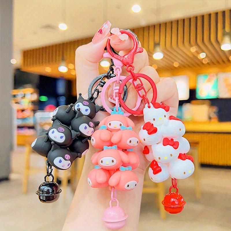 7pcs Sanrio plastic bags Hello Kitty My Melody Kuromi Cinnamoroll