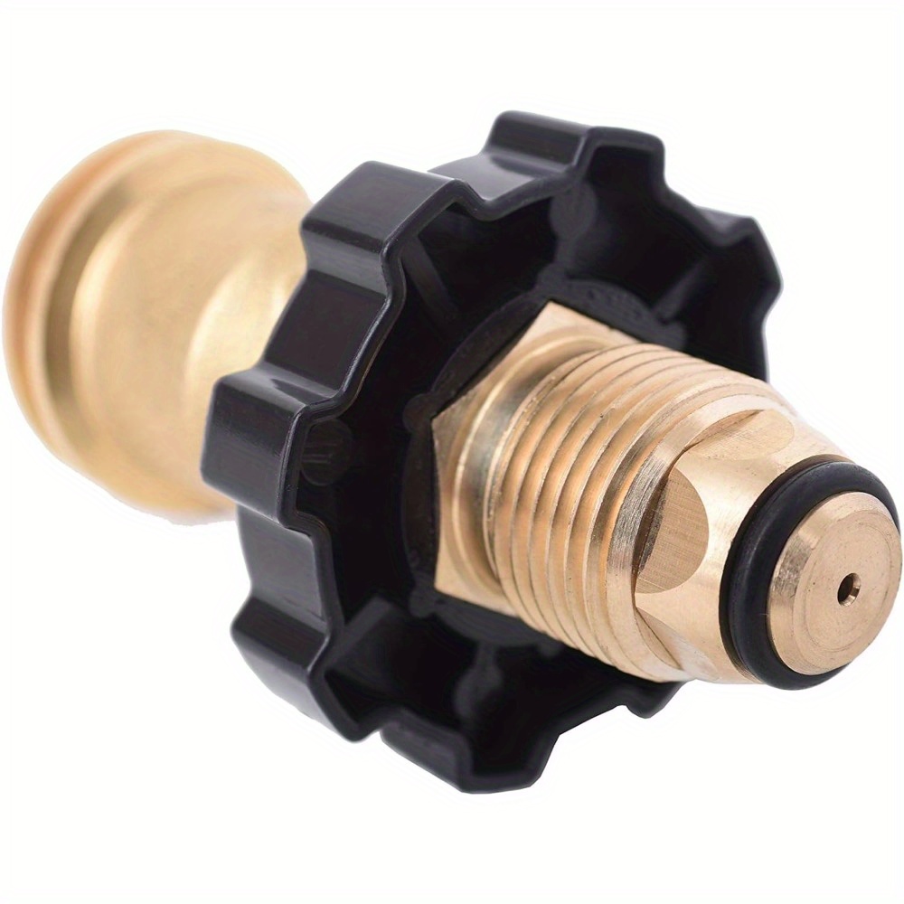 Flame King Brass Propane Adapter Fitting Fits QCC1 - Type 1 And POL  Connection