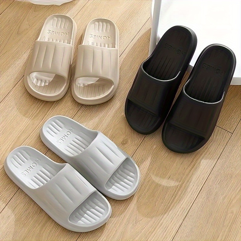 Dropship Unisex Foam Slides; Lightweight Quick-drying Non Slip Slides  Slippers Trendy Clogs Closed-toe Garden Shoes Outdoor Sandals; Men's Slides  to Sell Online at a Lower Price