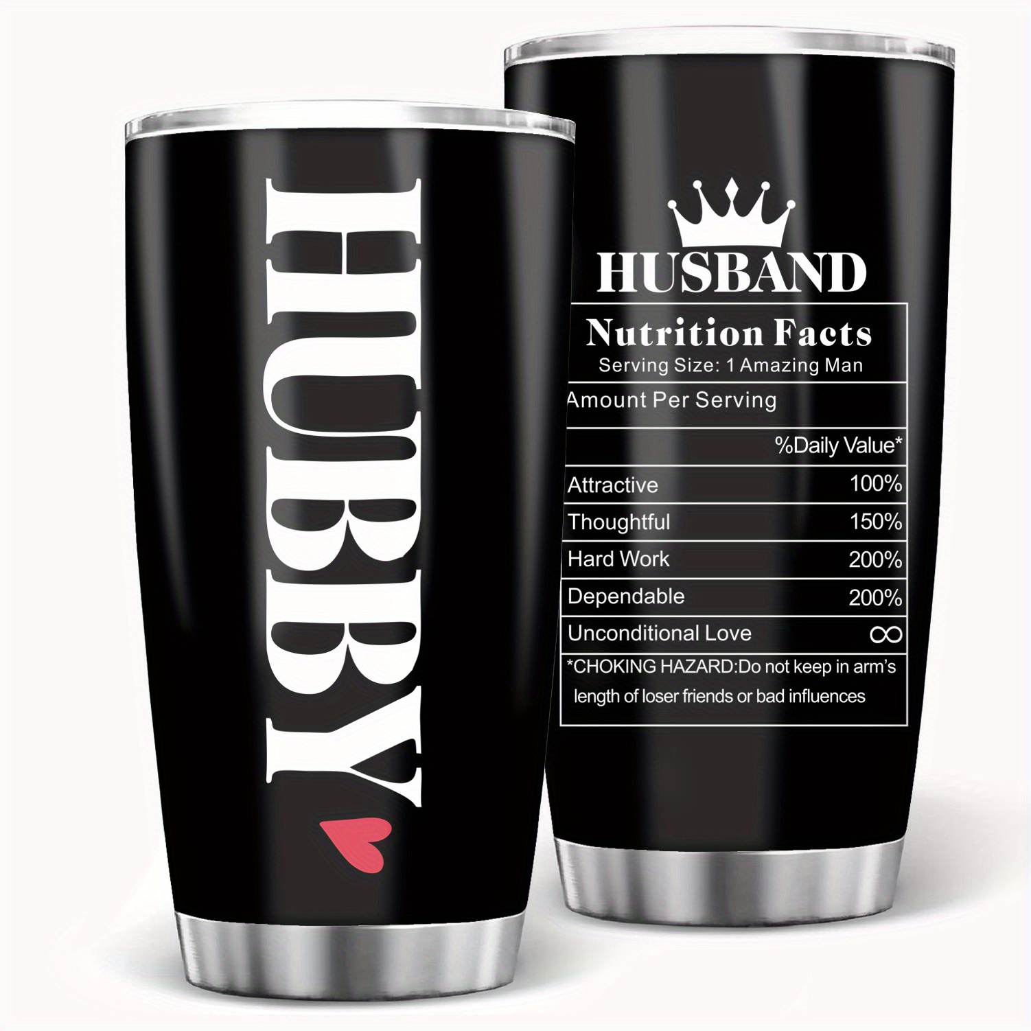 

1pc, Husband , 20oz Steel , Husband , Christmas For Men Husband Fiance