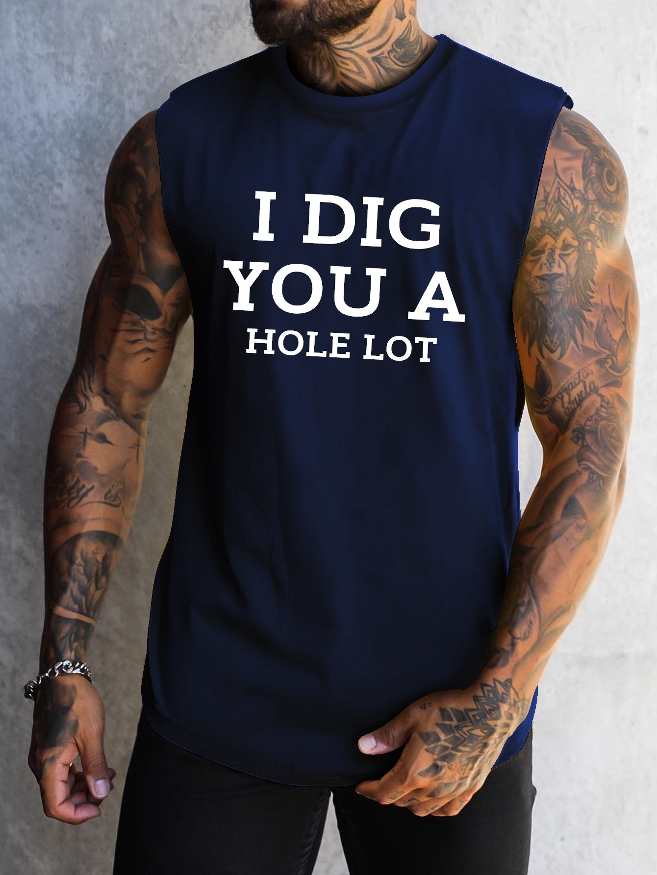 Plus Size Men's Tank Top 