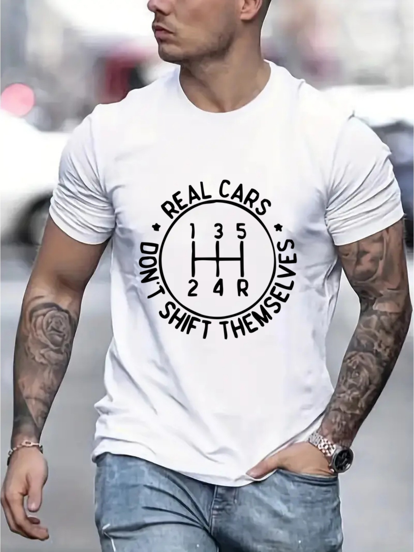 Letter Numbers Graphic Men's Short Sleeve T shirt Comfy Temu Australia