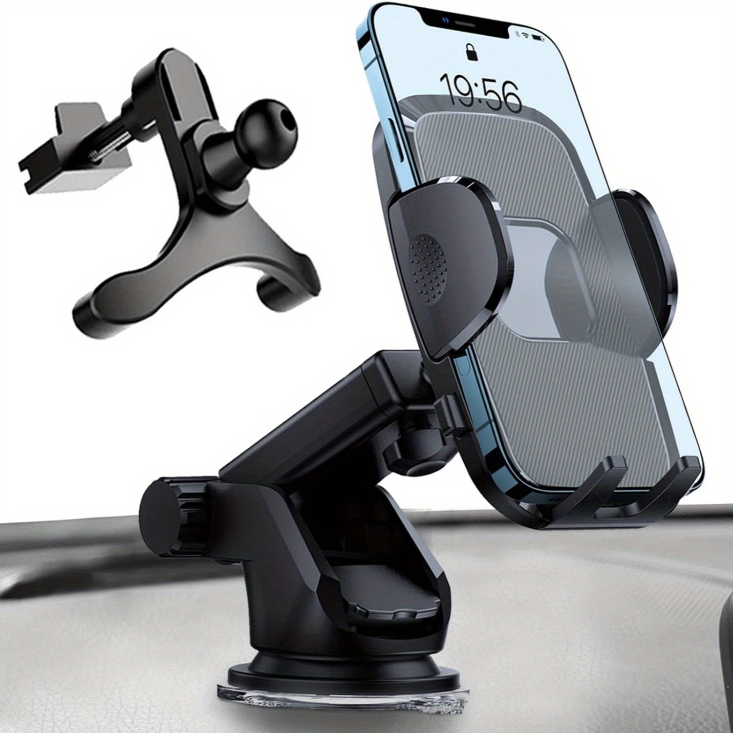 universal new car phone holder mount upgraded adjustable cell phone holder for car dashboard air vent compatible with all smartphones
