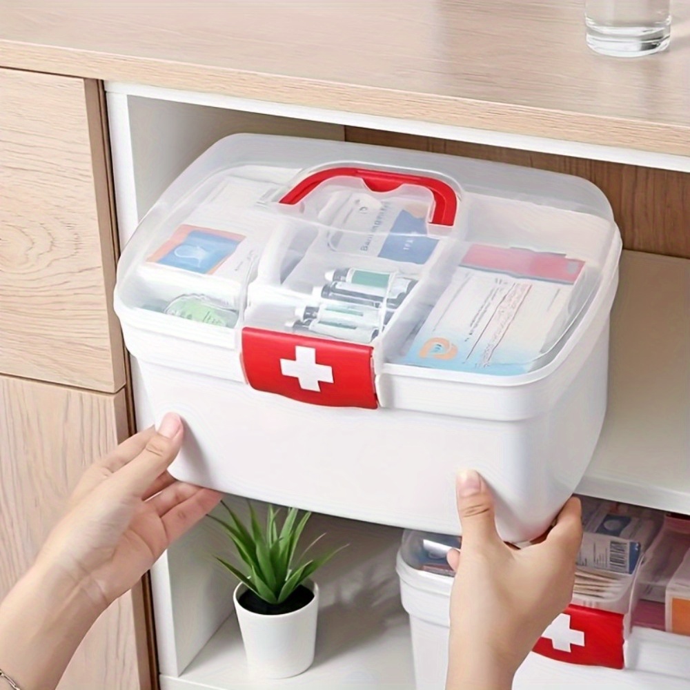 First Aid Storage Box - Temu