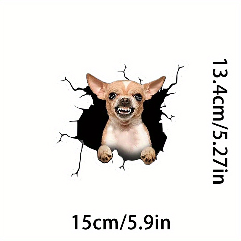 amazon chihuahua window decals