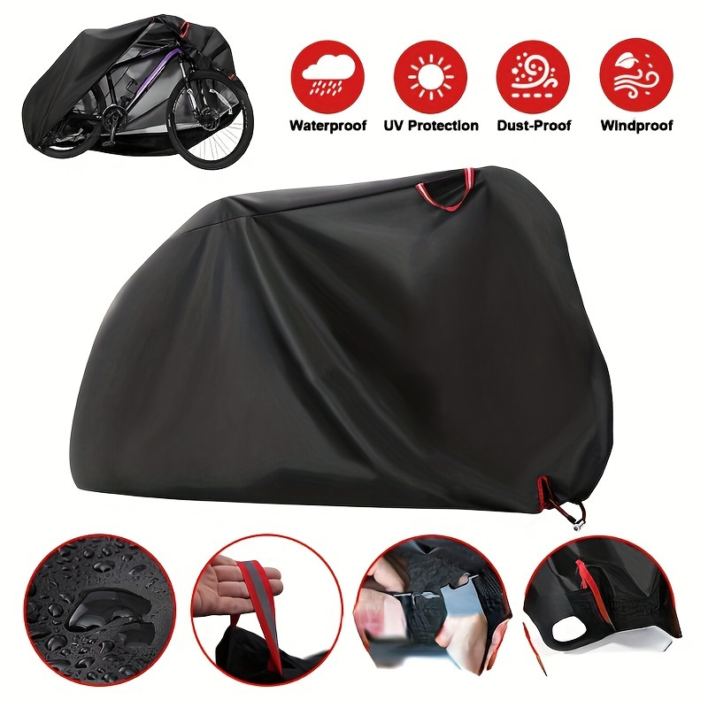 Copertura per bici impermeabile per bicicletta da esterno telo per moto con  borse portaoggetti tenda per bici bicicletta da esterno multifunzionale -  AliExpress