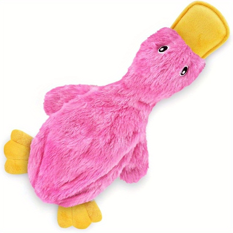 

Crinkle Toy For Large Dog, Cute No Stuffing Duck With Soft Squeaker, Fun For Indoor Puppies And Senior Pups, Plush No Mess Chew And Play