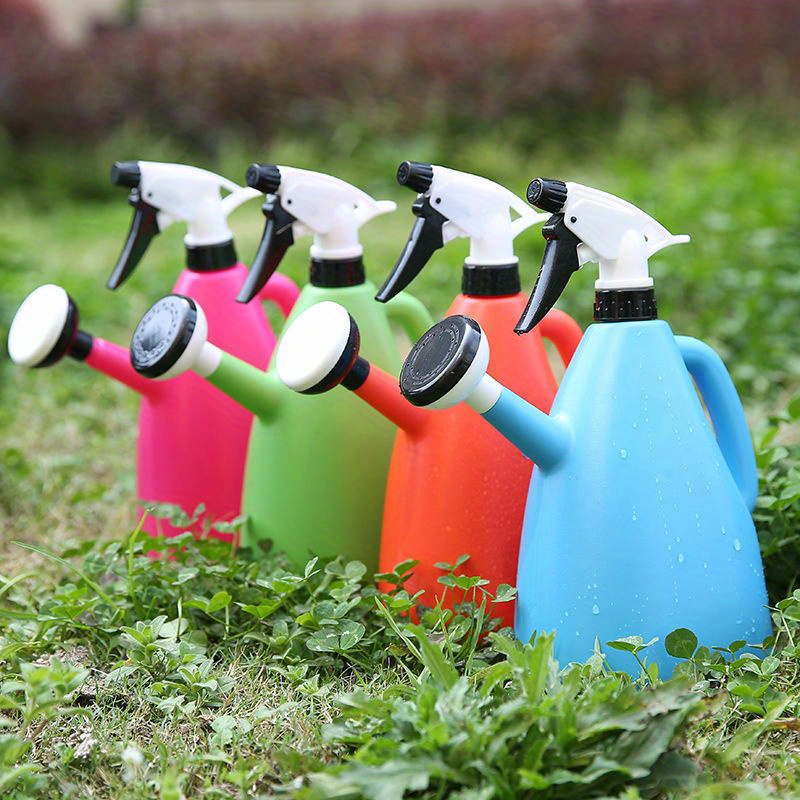 

1pc, 1.5l Watering Can For Watering Flowers. In-stock Horticultural Tool Spray Can Manufacturer Supplies Watering Can. Plastic Spray Can For Watering
