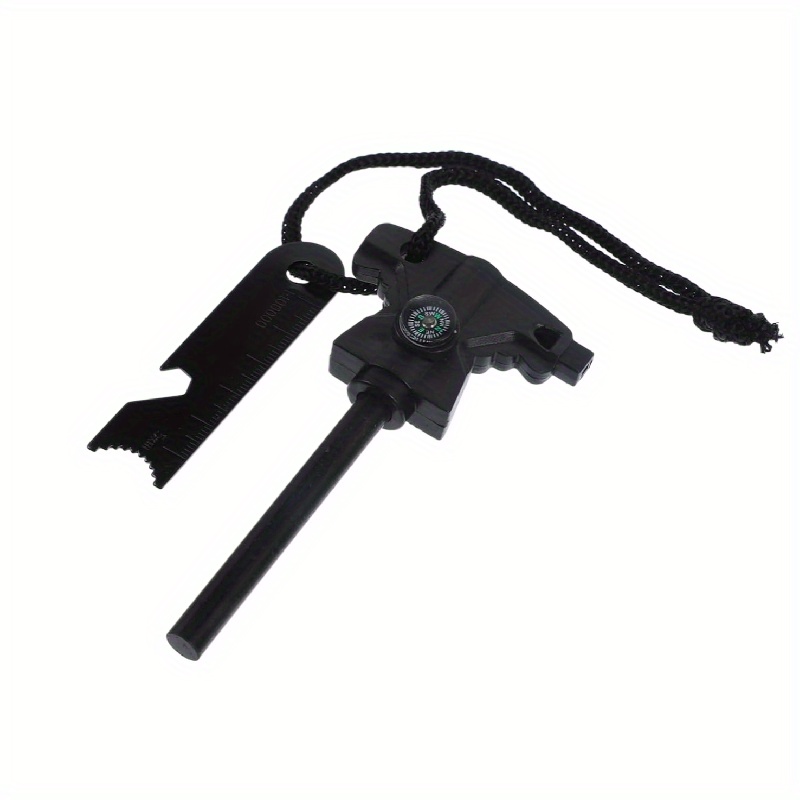 1pc Metal Fire Starter, Permanent Match Keychain For Outdoor Camping  Hunting Emergency Survival - Sports & Outdoors - Temu