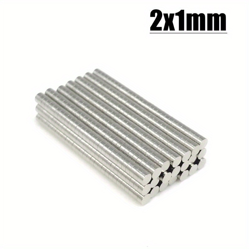 500/1000/1500pcs 2mmx1mm Small Round Magnet 2*1mm Neodymium Powerful  Magnetic 2x1mm Permanent NdFeB Strong Magnet 2x1 Mini Disc Magnet