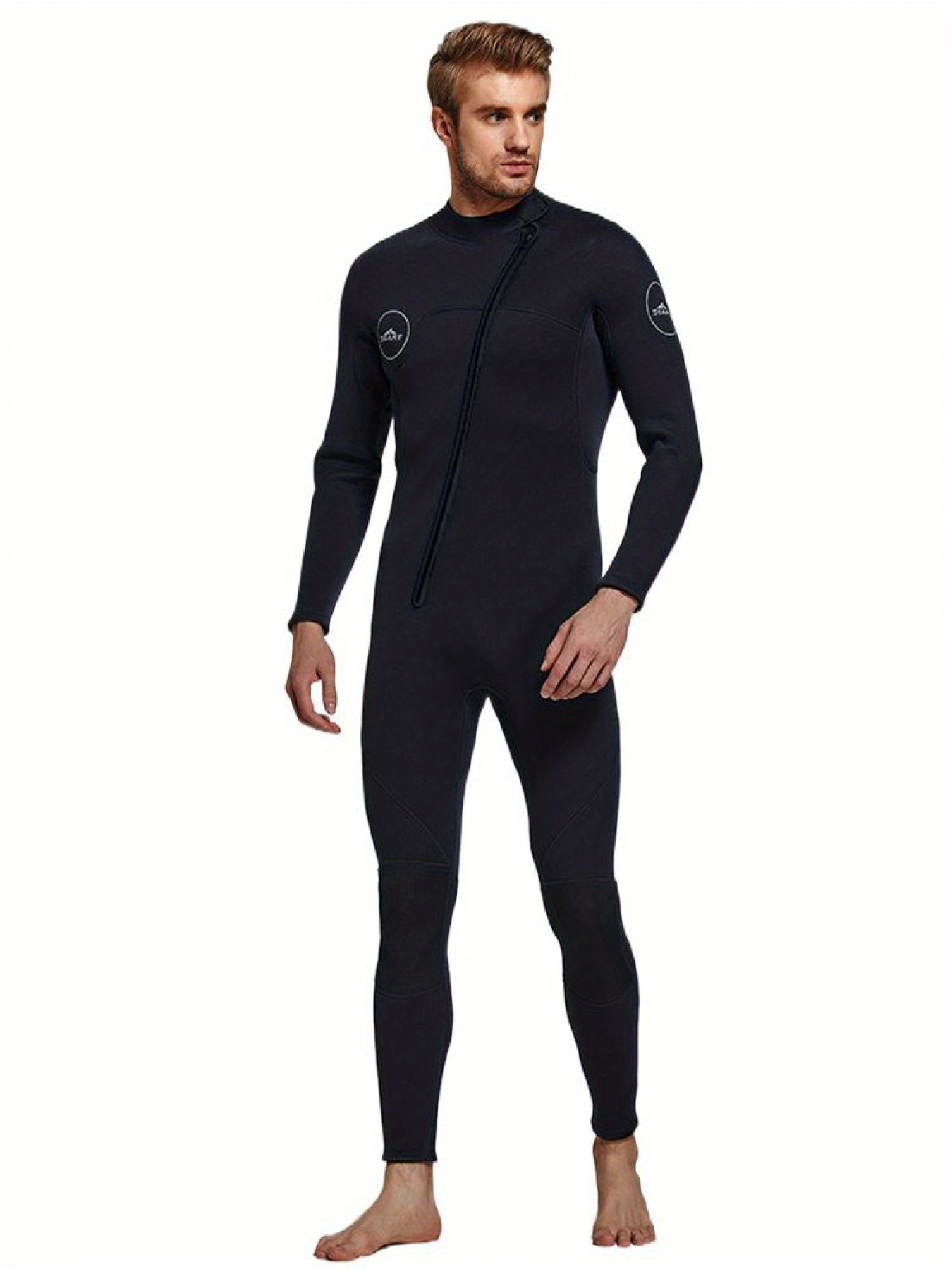 Realon Men's Full Wet Suit Quick drying Skinny Long Sleeve - Temu