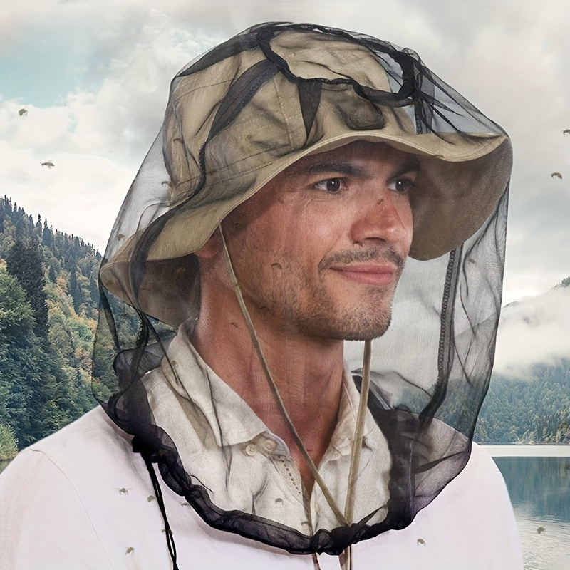 Mosquito Bug Head Net with Insect Shield