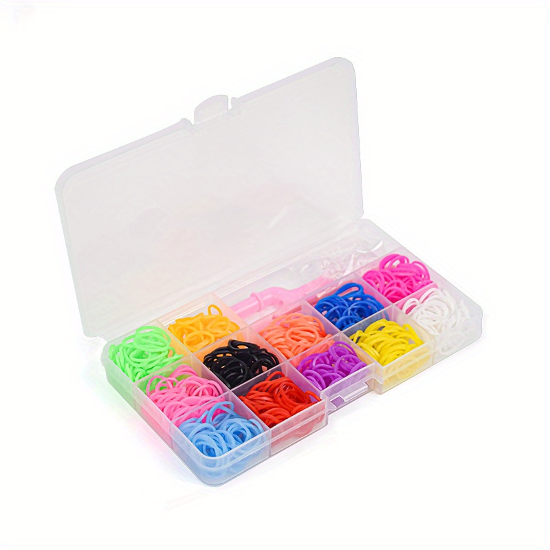 17500 Colorful Rubber Band Loom Refill Bag Set 34 Colors - Temu Canada