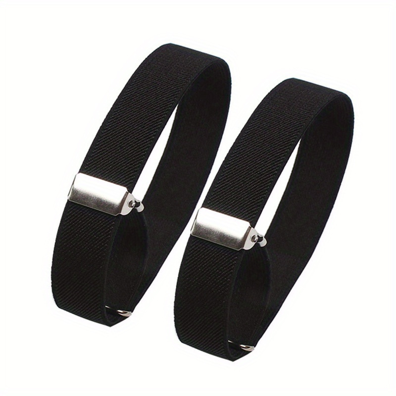1pair Elastic Armband Shirt Sleeve Clip, Fashion Adjustable Armband, Party Wedding Clothing Accessories For Men And Women, For Gifts