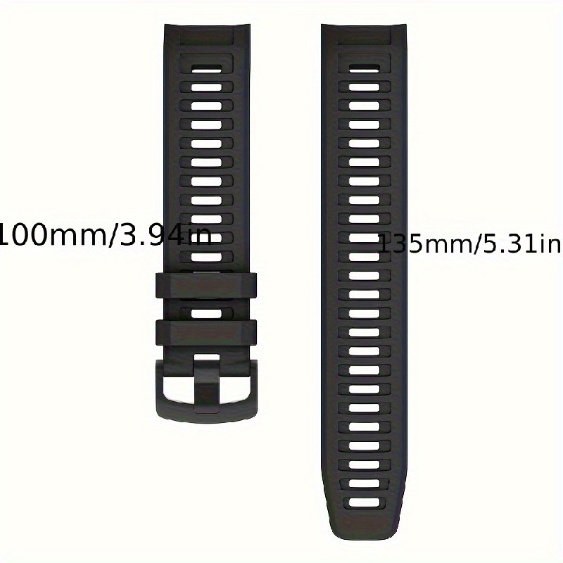 silicone sport watchband strap for garmin instinct smartwatch replacement wrist band