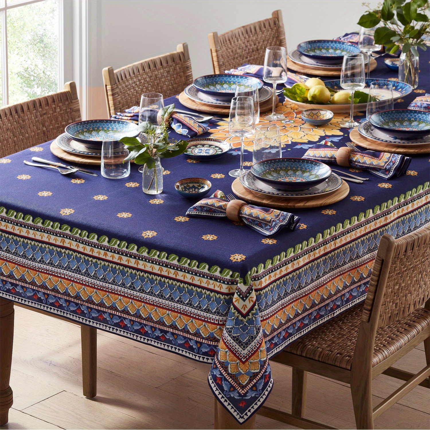 

1pc, Bohemian Table Runner, Perfect For Dining Room Decor And Room Decor, Restaurant Decoration, Table Decoration, For Picnic Or Holiday Party, Home Decoration, Outdoor Picnic