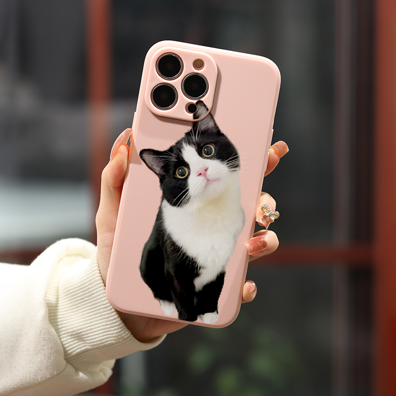 

Kitten Phone Case For Iphone 15 15pro 14 13 12 Pro Max 11 Xs Max Xr 6s 7/8plus Zg1 Protection Phone Cases Car Fall Back Cover