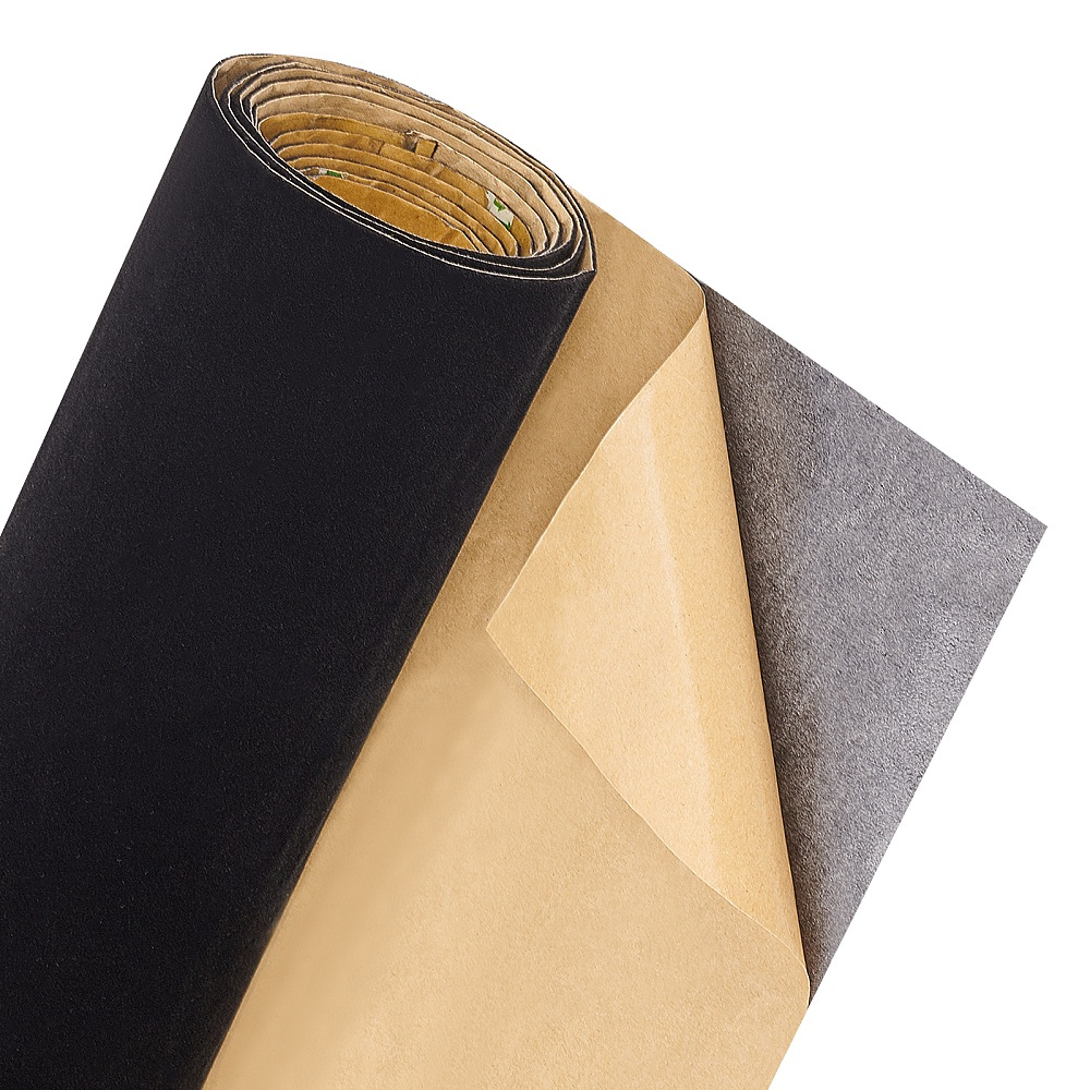 

1 Roll 2m Self Adhesive Velvet Flocking Fabric For Jewelry Drawer Craft Fabric Peel Stick Black 40x0.06cm