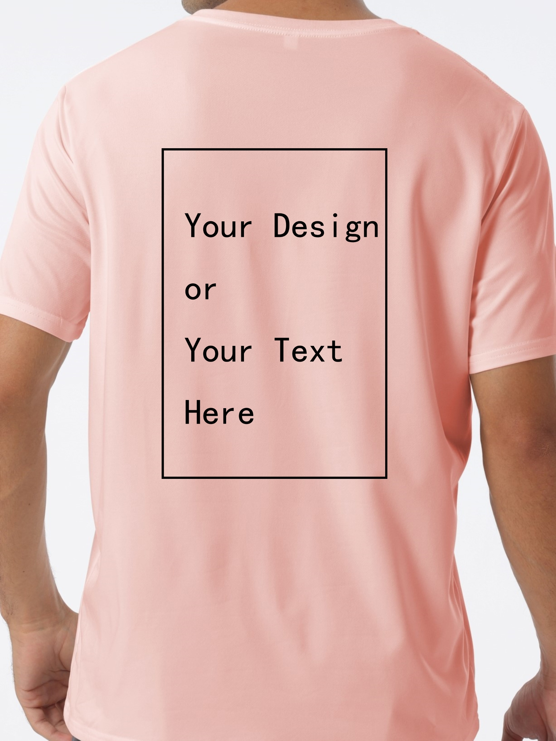 Mens Design Text Graphic Customized Short Sleeve T Shirt Temu Ireland 8554