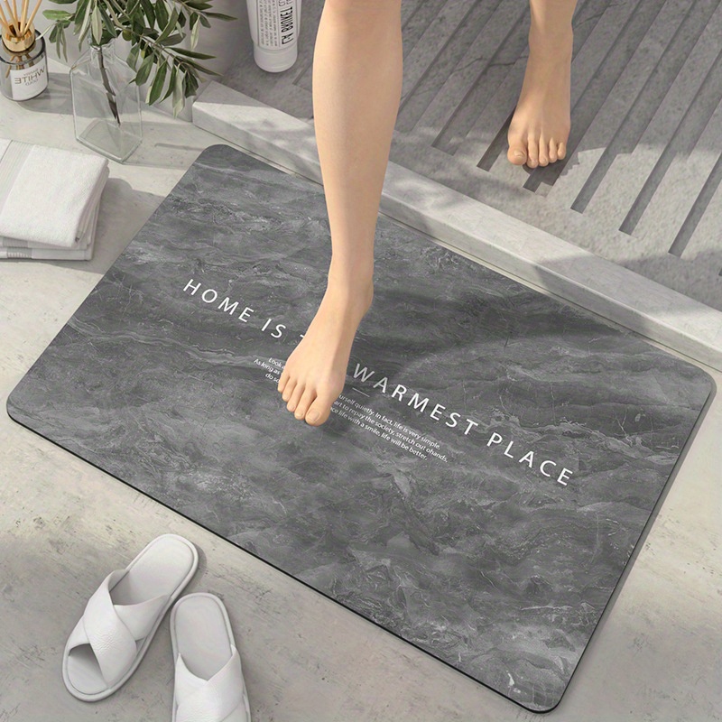 Alfombra de baño de piedra de diatomita personalizada, alfombra de baño de  agua absorbente, alfombra de baño Mountain And Sun 4, alfombras para baño  antideslizantes, regalo de decoración de baño -  México