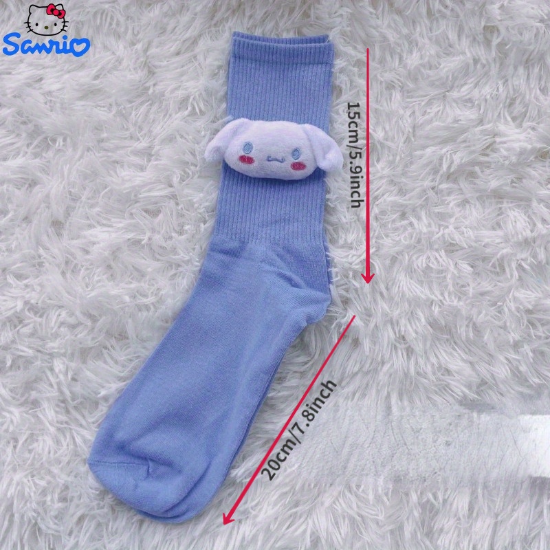 1 Pair Cartoon Dog Yoga Socks Non Slip Five Toe Socks Breathable