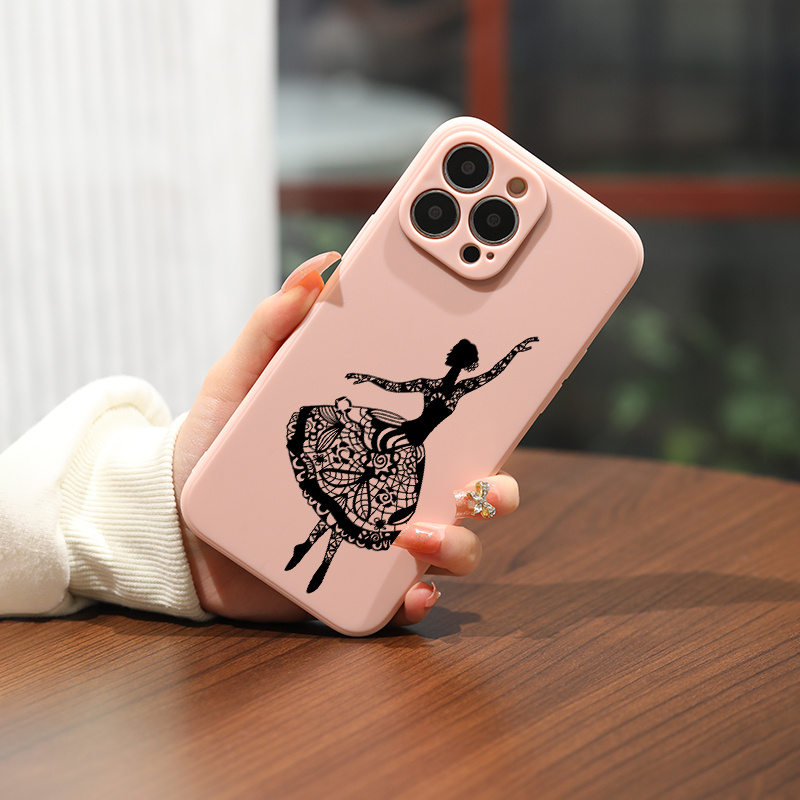 black ballet dancer phone case 15 15pro 14 pro - Temu Australia