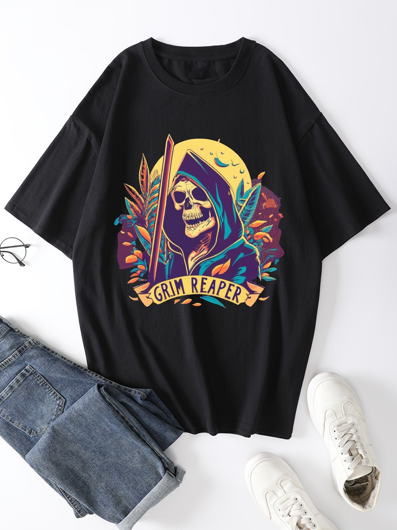 Grim Reaper Shirts Men - Temu Canada
