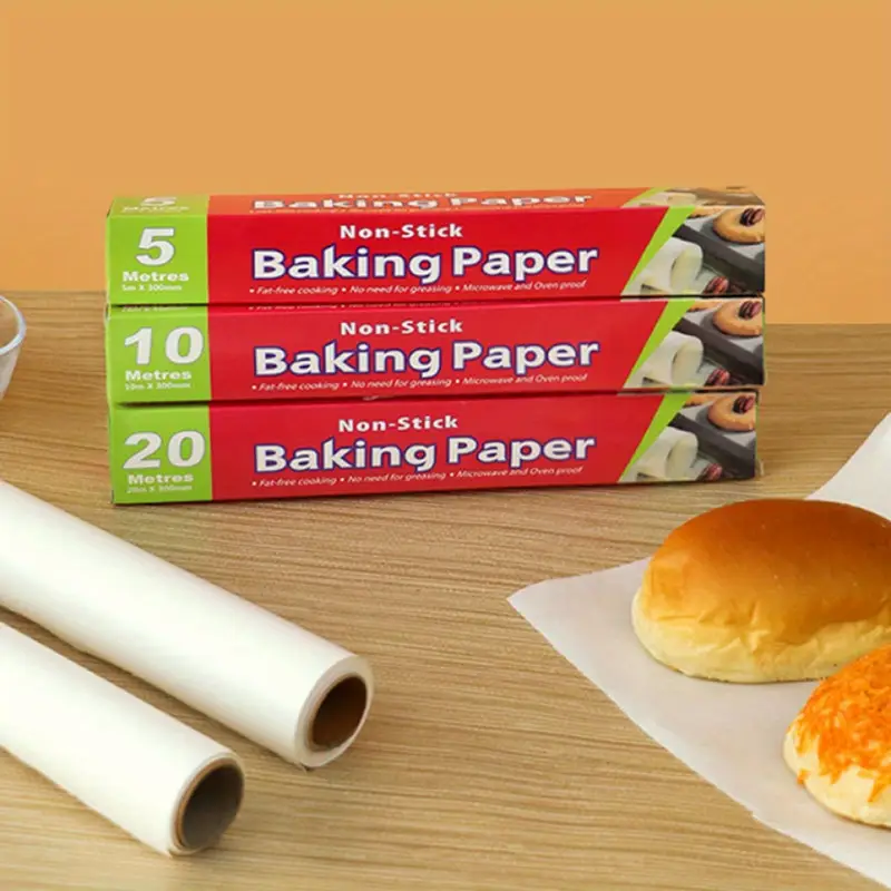 1 roll extra long baking paper - heavy duty disposable air fryer liners, oven, toaster oven, - heat-resistant, waterproof, greaseproof - extra long 11.8x393.7 inches - for pastries, bread, pizza, chicken, fish - easy kitchen essentials - ideal for home & commercial kitchens - made of durable paper with surface for cooking - air fryers and ovens, special paper for airfryer, air fryer liners non stick, Product details 1