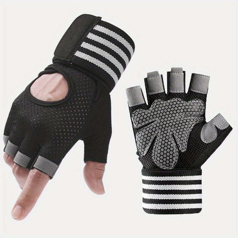Workout Gloves Women Men Weight Lifting Gloves Full Palm - Temu
