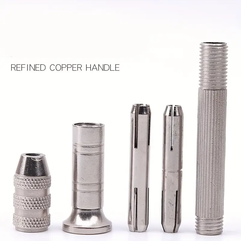 leather sewing awl set replaceable multifunctional shoes details 4